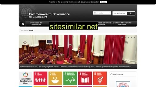 Commonwealthgovernance similar sites