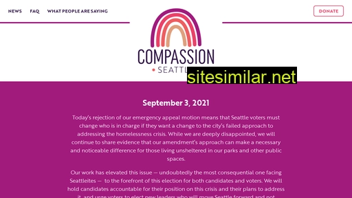 compassionseattle.org alternative sites