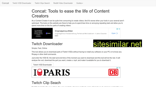concat.org alternative sites