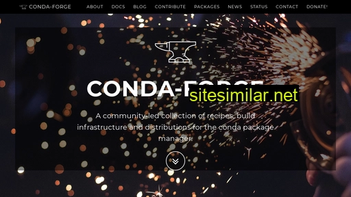 conda-forge.org alternative sites