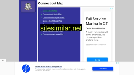 connecticut-map.org alternative sites