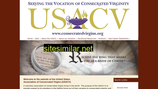 consecratedvirgins.org alternative sites