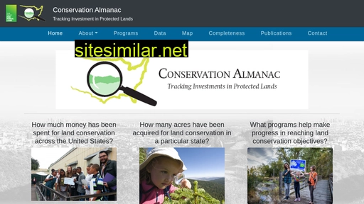 Conservationalmanac similar sites