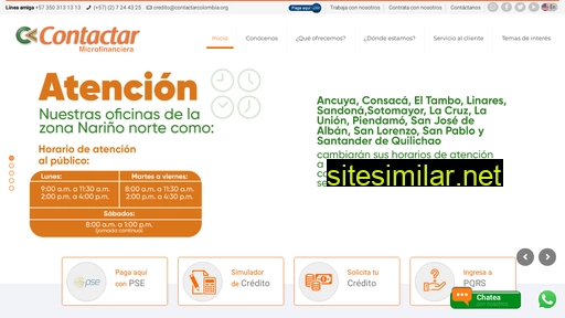 contactarcolombia.org alternative sites
