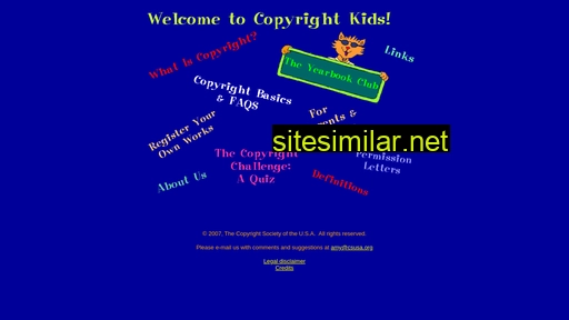 Copyrightkids similar sites
