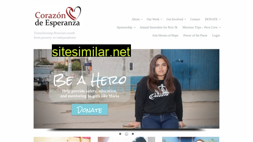 corazondeesperanza.org alternative sites