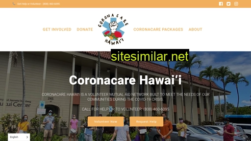 coronacarehi.org alternative sites
