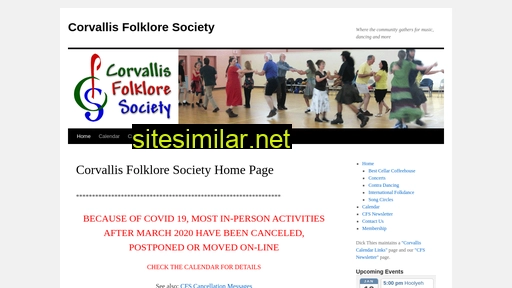 corvallisfolklore.org alternative sites