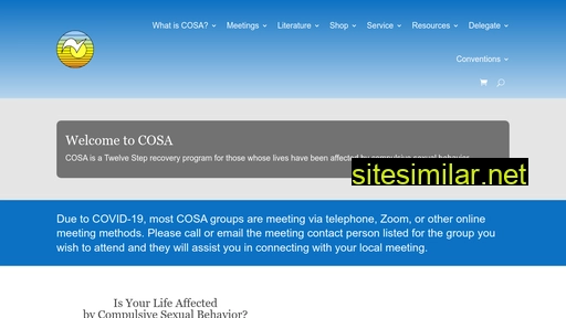 cosa-recovery.org alternative sites