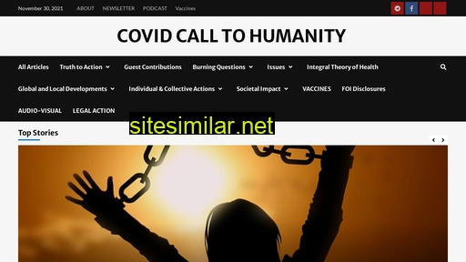 covidcalltohumanity.org alternative sites