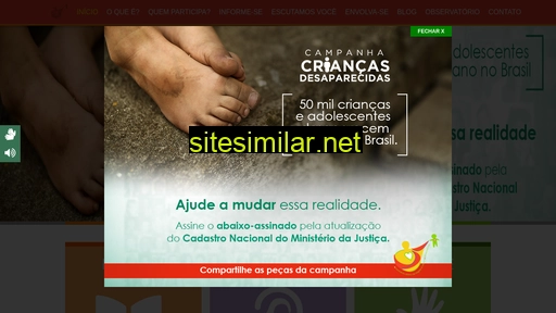 criancasdesaparecidas.org alternative sites