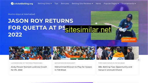 cricketbetting.org alternative sites