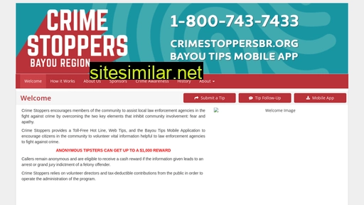Crimestoppersbr similar sites
