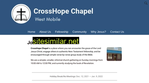 crosshopechapel.org alternative sites