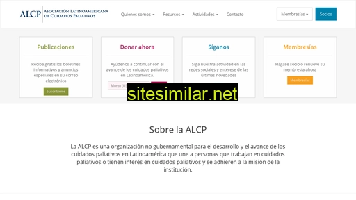 cuidadospaliativos.org alternative sites