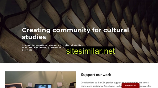 Culturalstudiesassociation similar sites