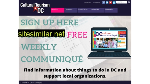 culturaltourismdc.org alternative sites
