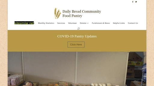 dailybreadcommunityfoodpantry.org alternative sites