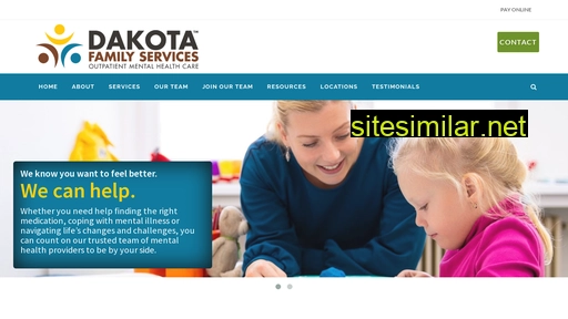 Dakotafamilyservices similar sites
