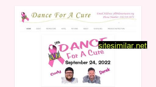 dance4acure.org alternative sites