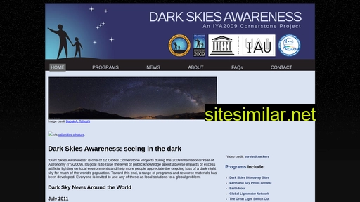 darkskiesawareness.org alternative sites