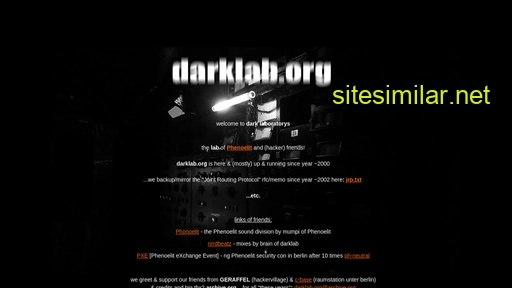 darklab.org alternative sites