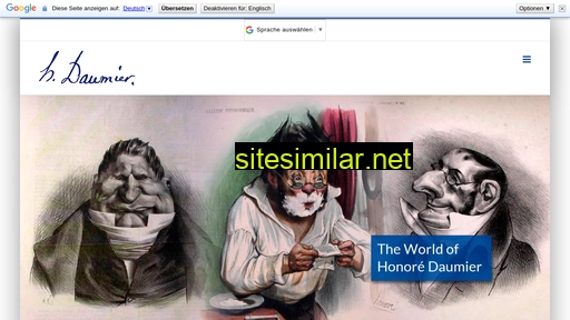Daumier similar sites