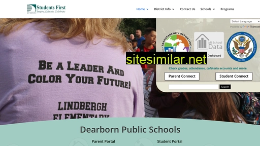 Dearbornschools similar sites