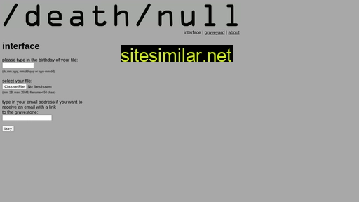 deathnull.org alternative sites