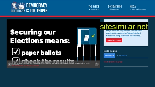 democracyisforpeople.org alternative sites