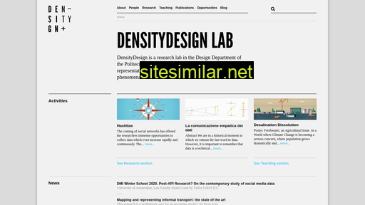 densitydesign.org alternative sites