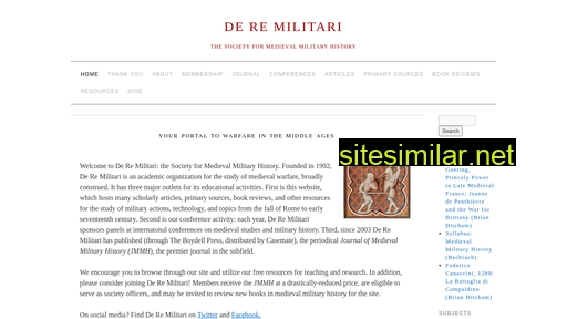 deremilitari.org alternative sites