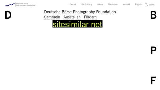 deutscheboersephotographyfoundation.org alternative sites