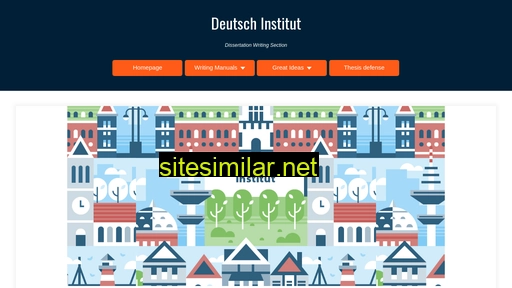 Deutschinstitut similar sites