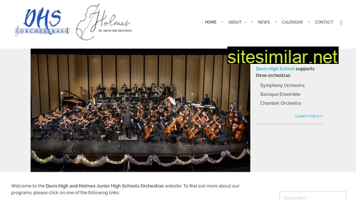 Dhs-holmes-orchestras similar sites
