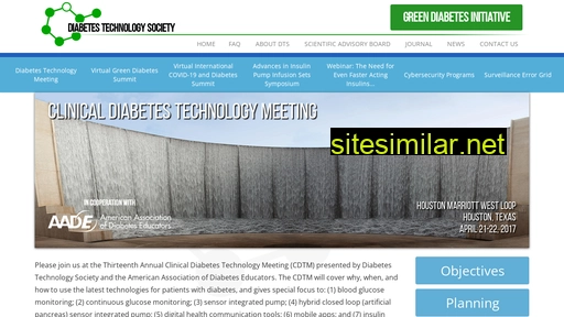 diabetestechnology.org alternative sites