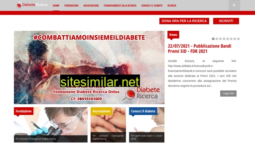 diabetericerca.org alternative sites