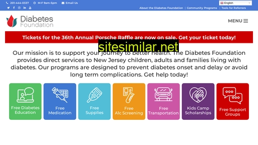 diabetesfoundationinc.org alternative sites
