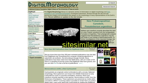 digimorph.org alternative sites