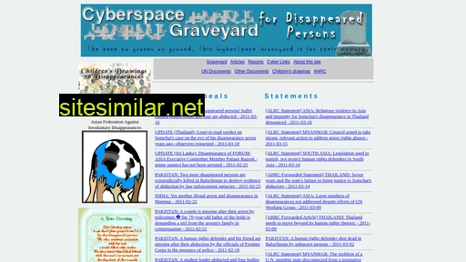 disappearances.org alternative sites