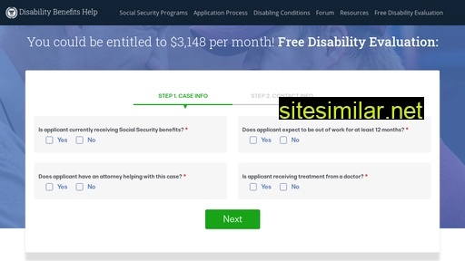 Disability-benefits-help similar sites