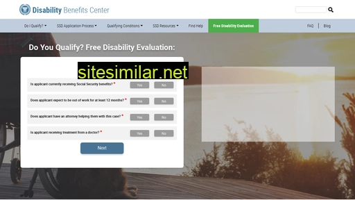 disabilitybenefitscenter.org alternative sites