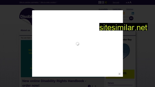 Disabilityrightsuk similar sites