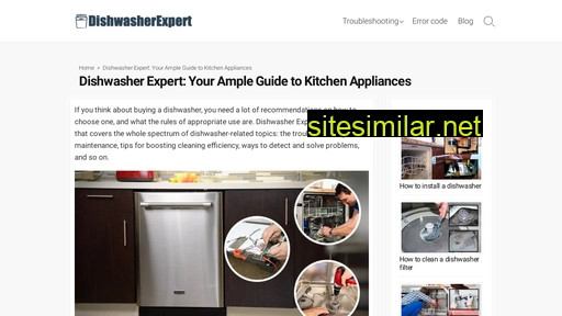 dishwasherexpert.org alternative sites