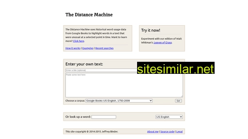 distancemachine.org alternative sites