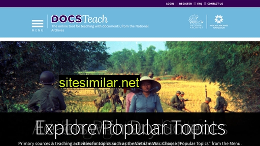 docsteach.org alternative sites