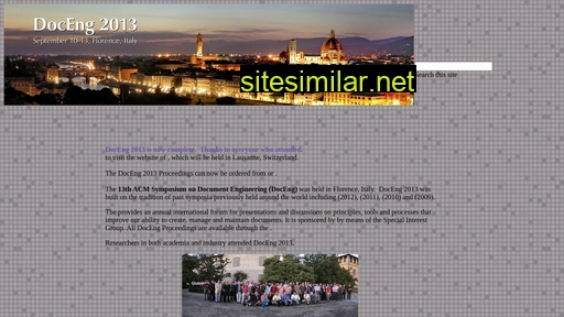 Doceng2013 similar sites