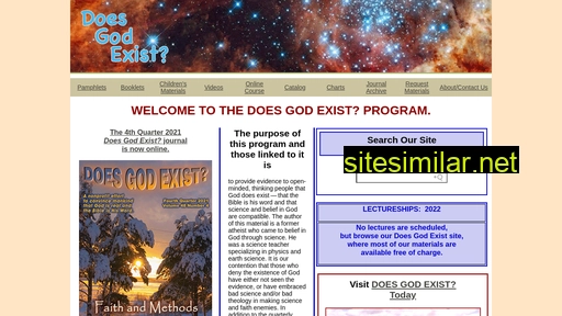 doesgodexist.org alternative sites