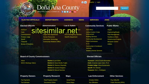 donaanacounty.org alternative sites