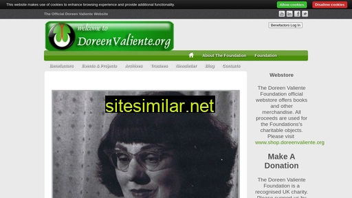doreenvaliente.org alternative sites